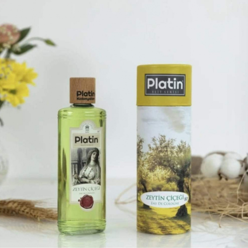 Silindir Kutulu Elit Seri 250cc.80° Zeytin Çiçeği Kolonyası